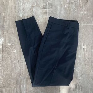 Club Monaco men’s suit slim fit suit pants with square pattern